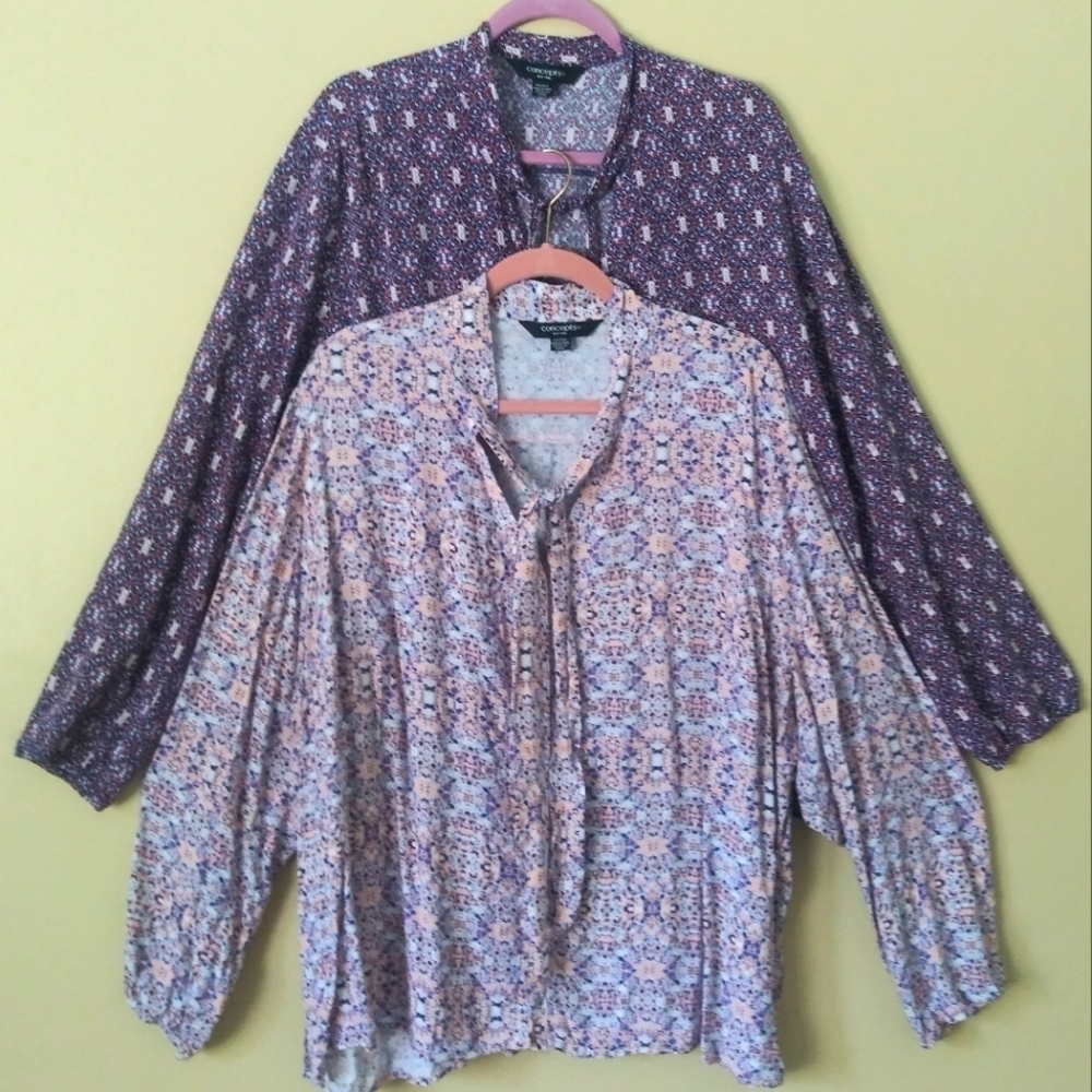 Concepts Plus size blouses